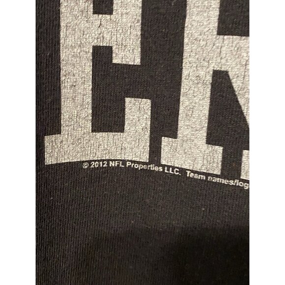 Oakland Raiders Black Men's T-Shirt M Football NFL Junk Food 2012 - Picture 5 of 11